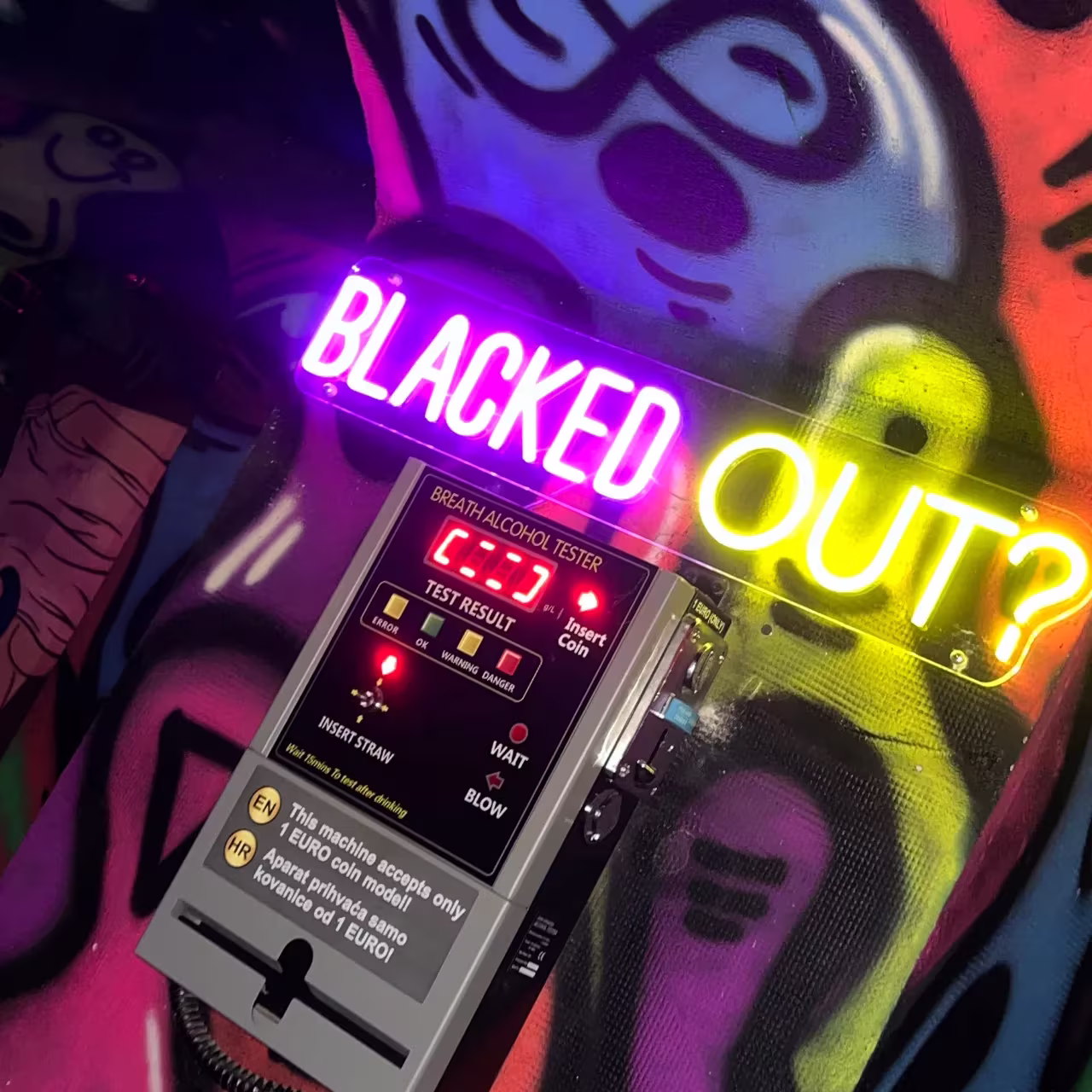 Aparat za mjerenje alkohola u Bunker klubu